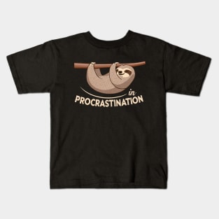 Procrastination Kids T-Shirt